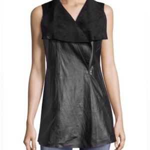 My Tribe genuine leather vest. Size medium.